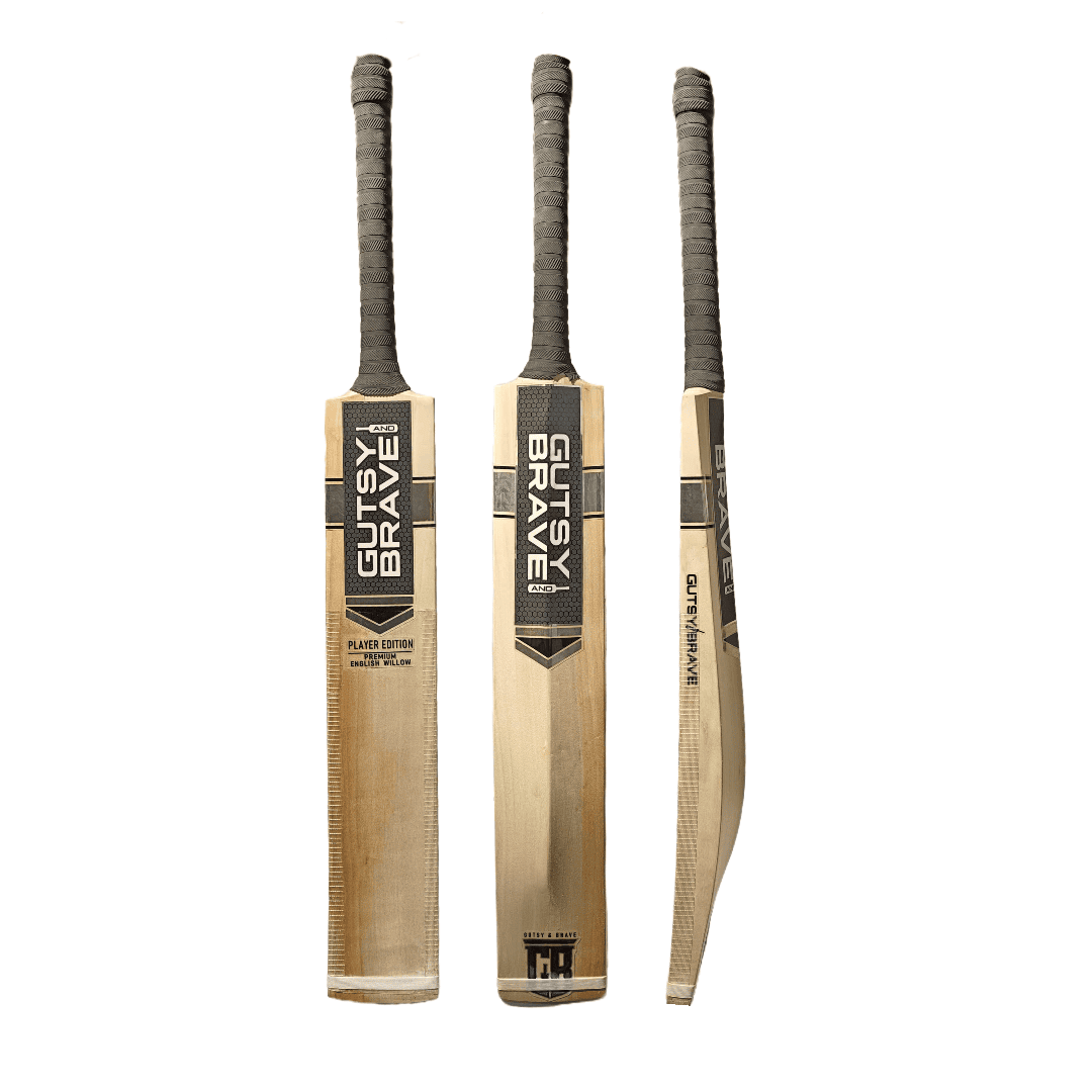 GUTSY and BRAVE PLAYER EDITION ENGLISH WILLOW CRICKET BAT GUTSY and BRAVE PLAYER EDITION ENGLISH WILLOW CRICKET BAT