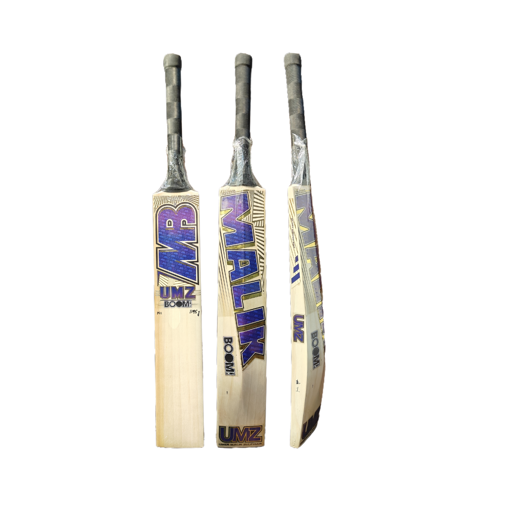 MB MALIK UMZ BOOM ENGLISH WILLOW BAT | 4 Square Sports MB MALIK UMZ BOOM ENGLISH WILLOW BAT | 4 Square Sports